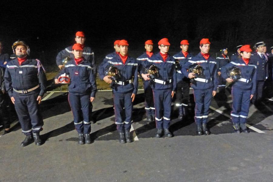 Sainte-Barbe du Groupement Ouest et inauguration du CIS Vaour
