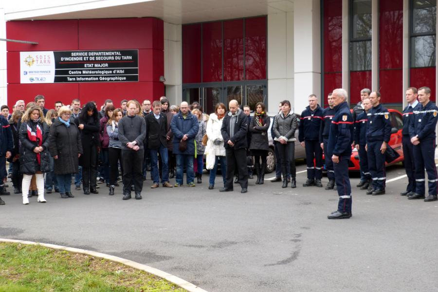 Hommage aux victimes de l&#039;attentat commis à Paris