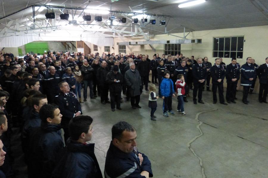 Sainte-Barbe du Groupement Nord à Alban