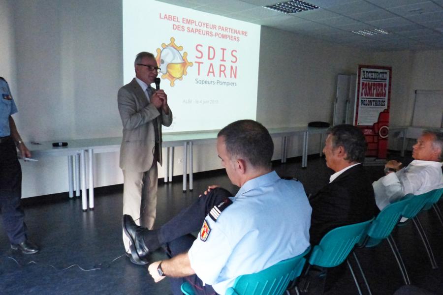 Les employeurs de sapeurs-pompiers volontaires conventionnés mis à l&#039;honneur