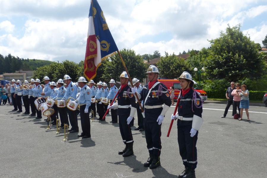 Journée nationale des sapeurs-pompiers célébrée à Lacrouzette