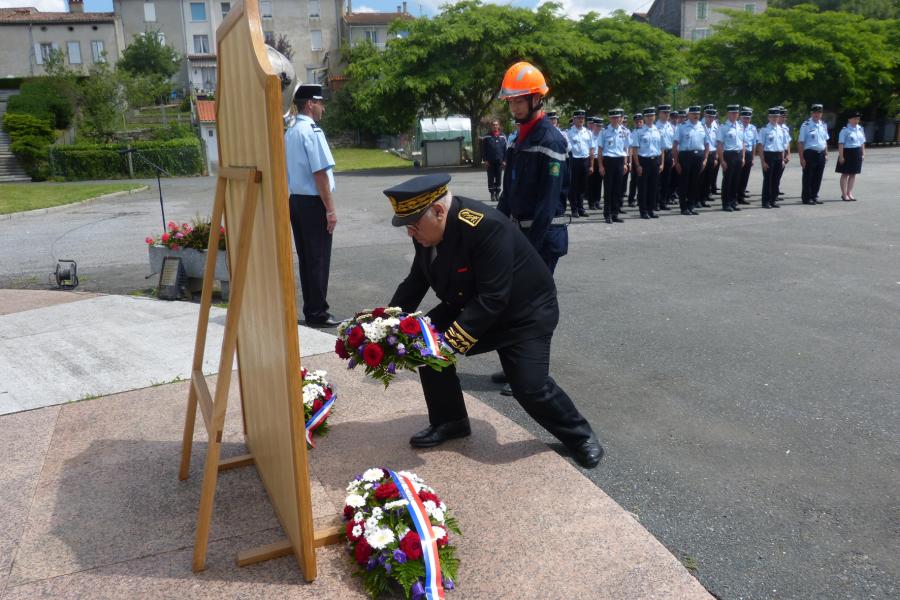Journée nationale des sapeurs-pompiers célébrée à Lacrouzette