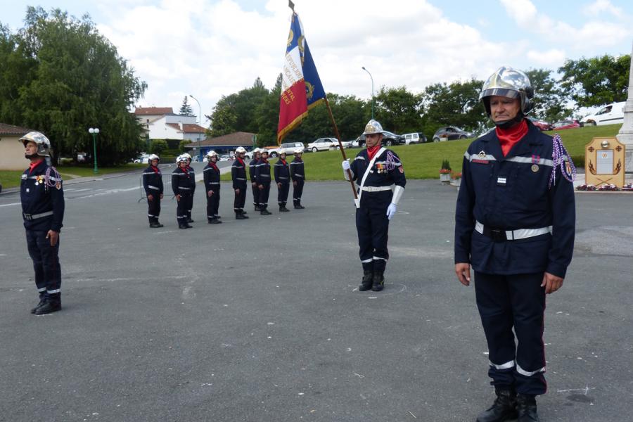 Journée nationale des sapeurs-pompiers célébrée à Lacrouzette