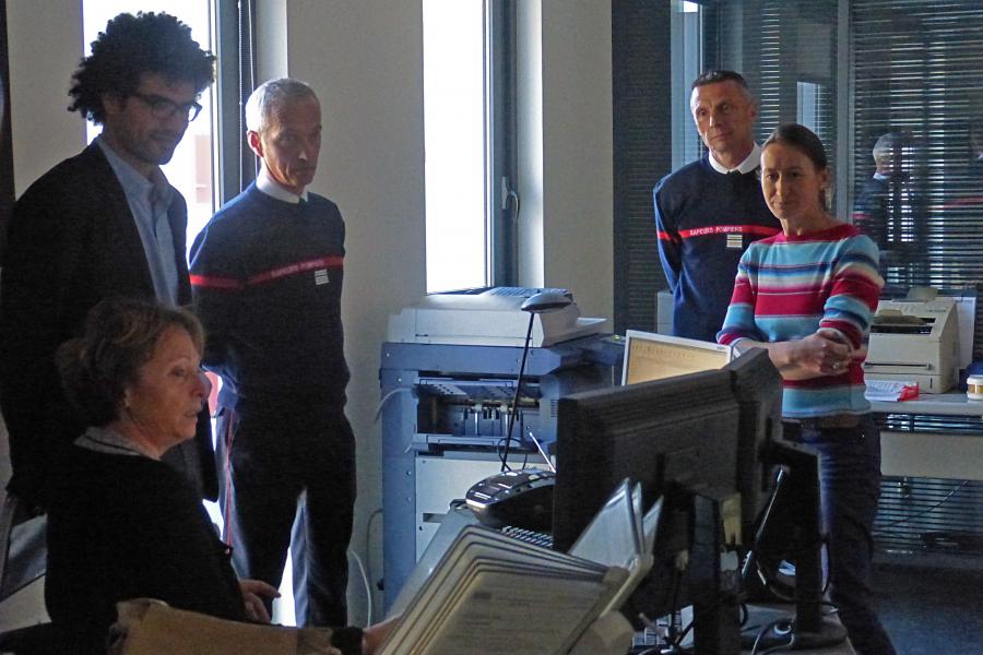 2 visites officielles au centre de traitement de l&#039;alerte