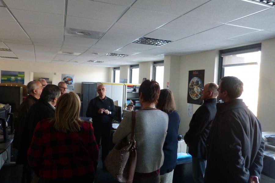 Visite des élus du canton de Carmaux1 - Ségala