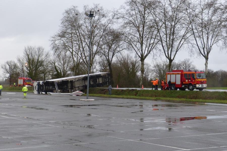 Accident de la circulation sur la commune de Rabastens