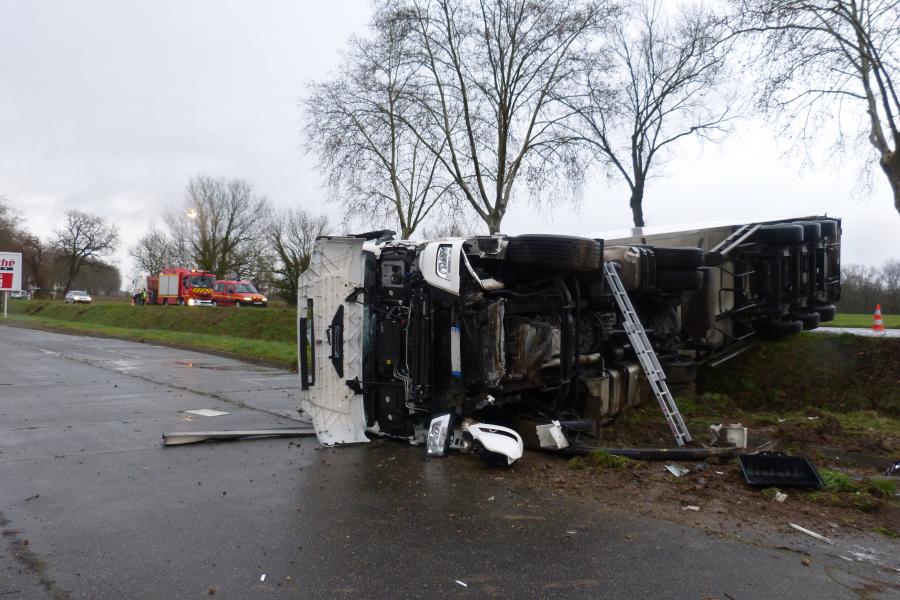 Accident de la circulation sur la commune de Rabastens