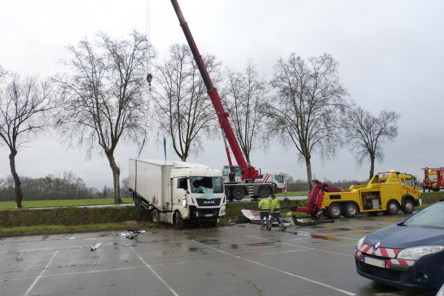 Accident de la circulation sur la commune de Rabastens