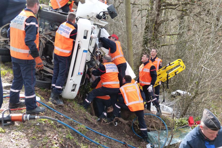 Accident de la circulation sur la commune du Ségur
