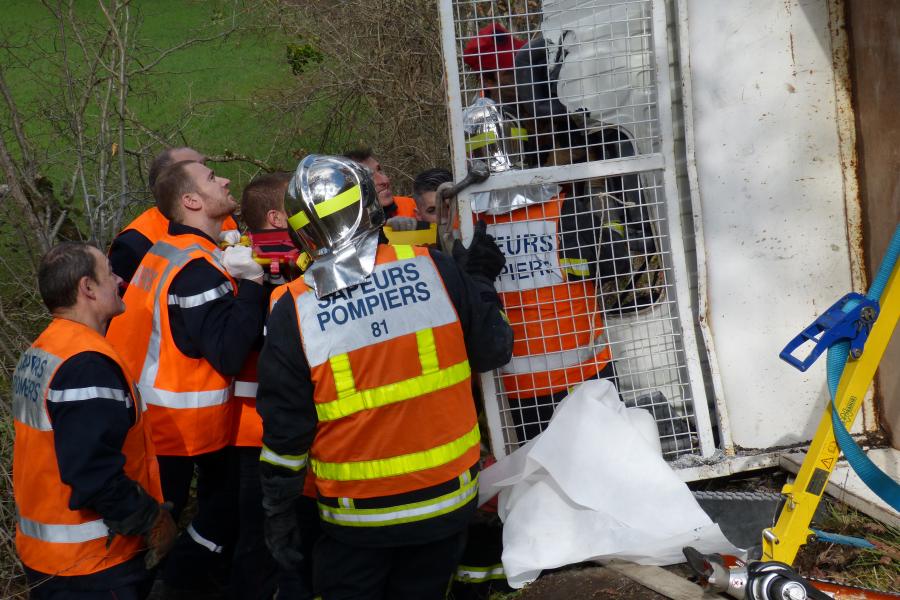 Accident de la circulation sur la commune du Ségur