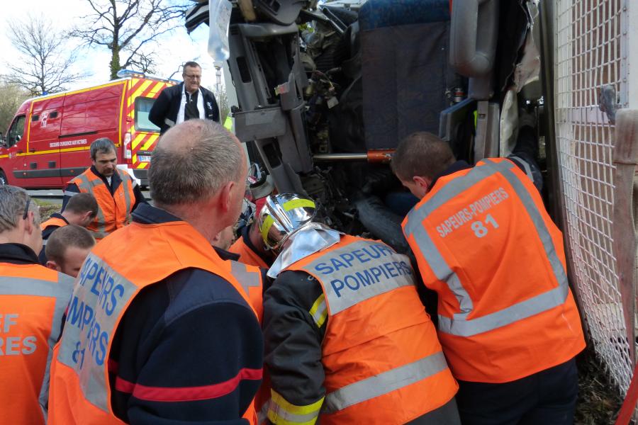 Accident de la circulation sur la commune du Ségur