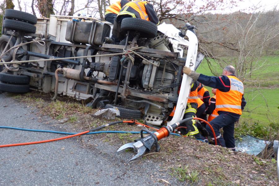 Accident de la circulation sur la commune du Ségur