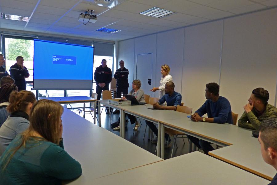 Accueil de 8 jeunes en contrat de service civique