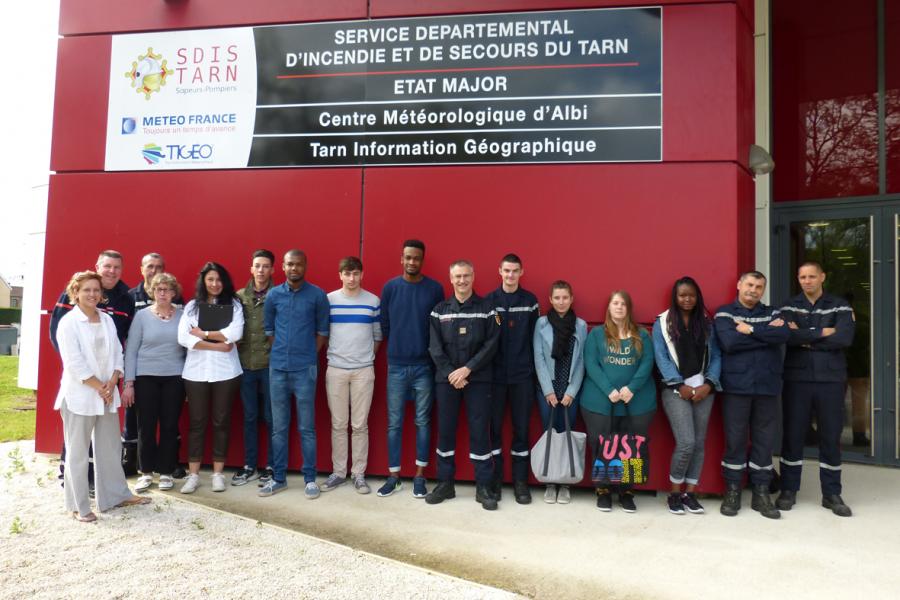 Accueil de 8 jeunes en contrat de service civique