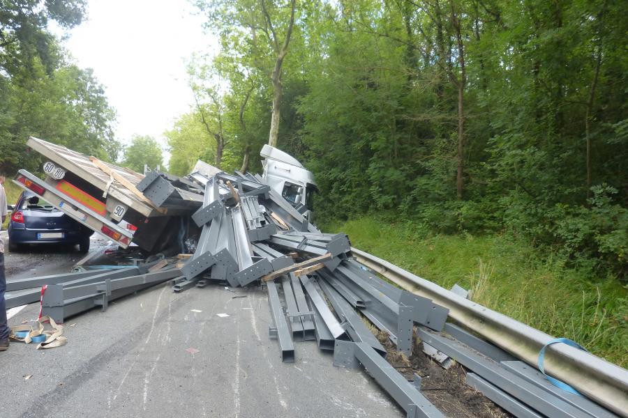 Accident de la circulation sur la commune de Venès