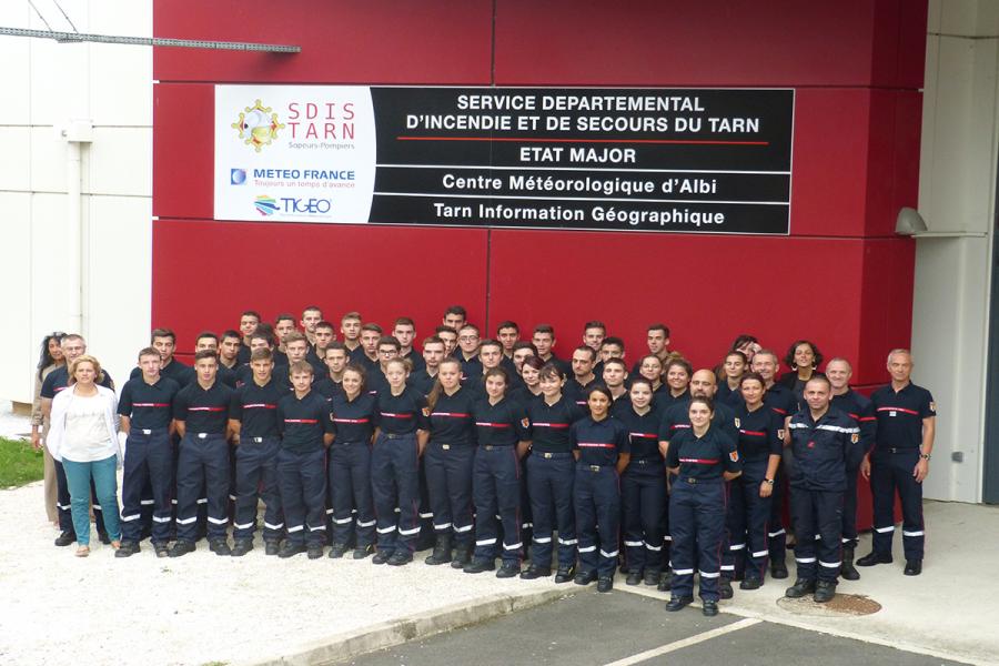 Journée d&#039;accueil des sapeurs-pompiers volontaires : 47 nouveaux volontaires 