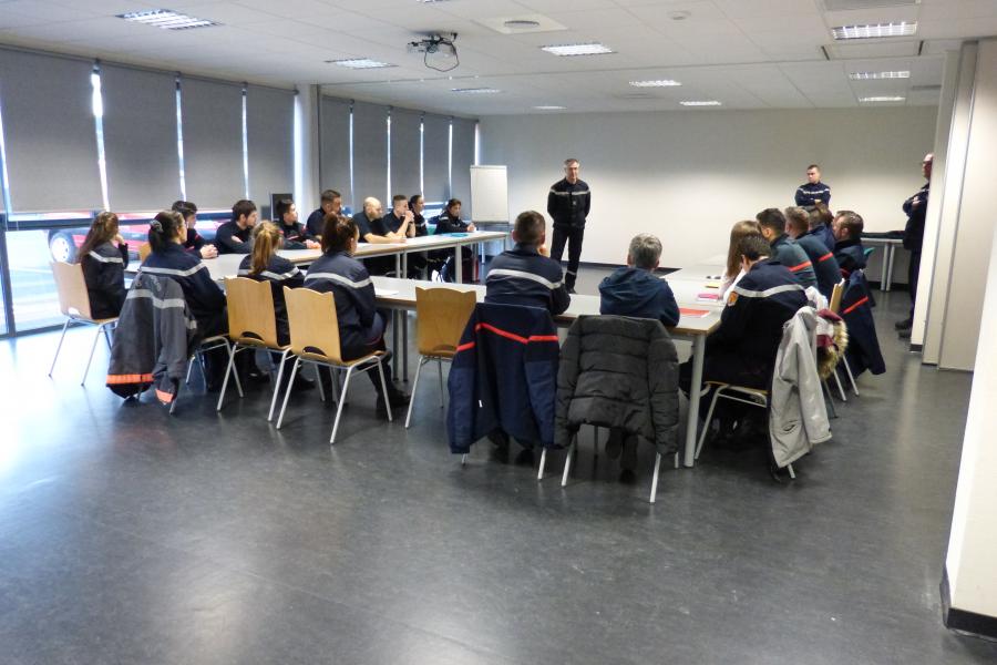 Journée d&#039;accueil des sapeurs-pompiers volontaires: 24 nouveaux volontaires