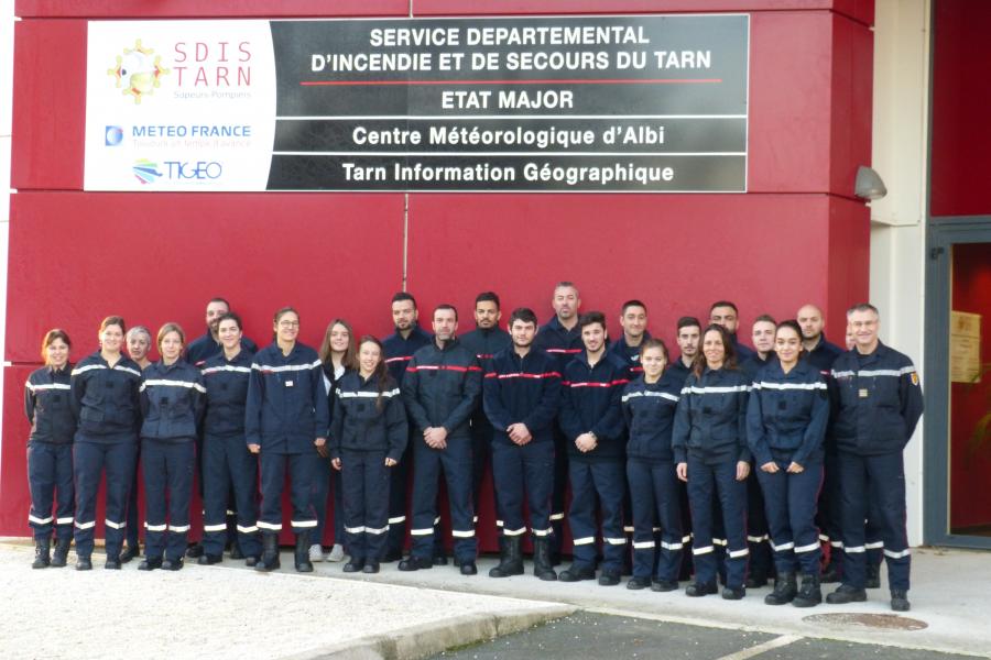 Journée d&#039;accueil des sapeurs-pompiers volontaires: 24 nouveaux volontaires