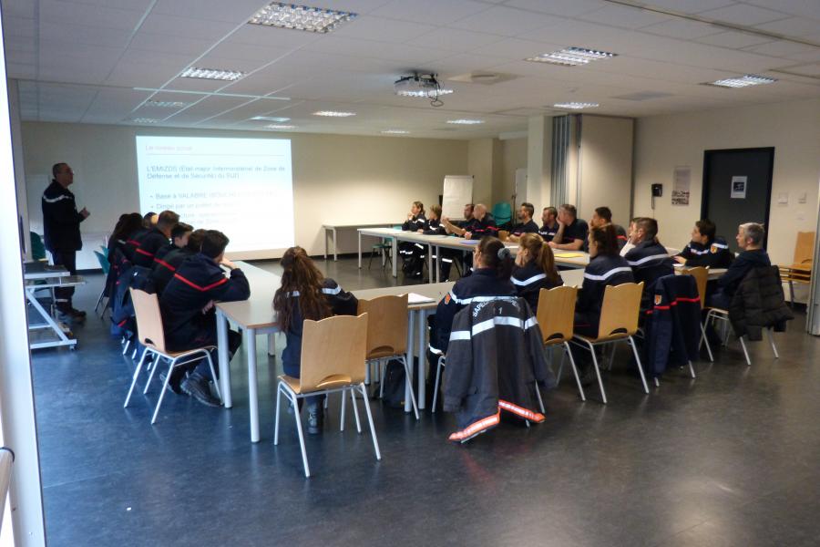 Journée d&#039;accueil des sapeurs-pompiers volontaires: 24 nouveaux volontaires
