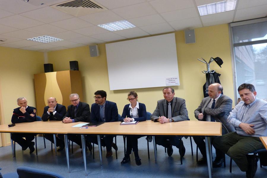 Signature de conventions entre le SDIS et les trois centres hospitaliers du Tarn