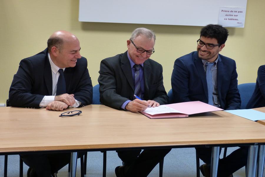 Signature de conventions entre le SDIS et les trois centres hospitaliers du Tarn