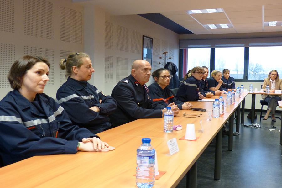 Opération &quot;Des femmes au coeur des secours&quot;