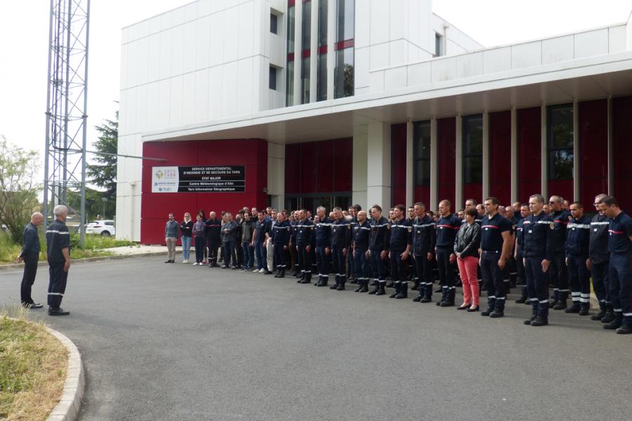 Hommage au gardien de la paix Xavier JUGELE