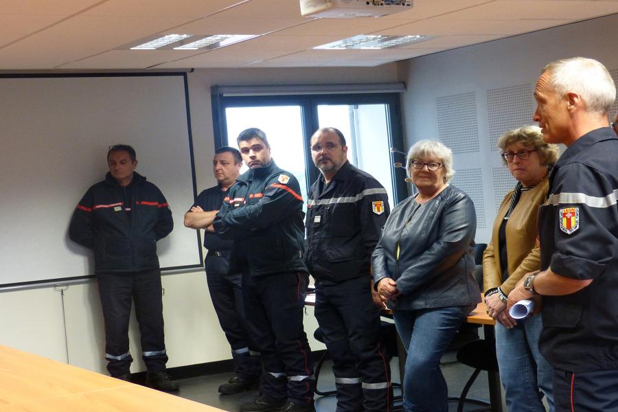 Départ des jeunes engagés en service civique 