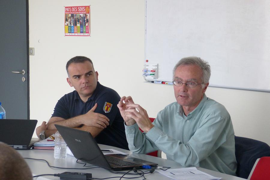 Signature de convention entre le SDIS et VISOV