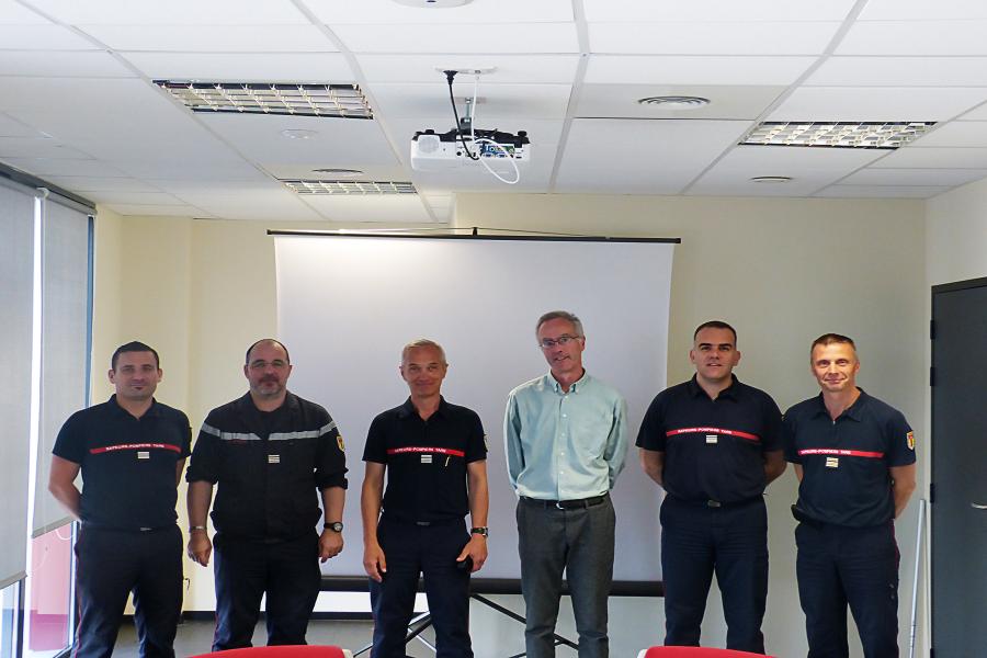 Signature de convention entre le SDIS et VISOV