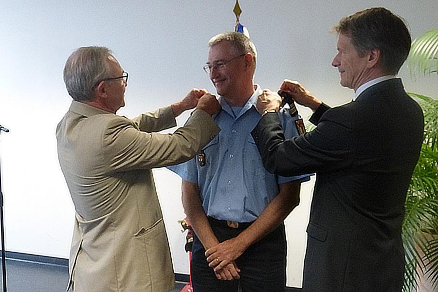 Promotion de grade du lieutenant-colonel Florian SOUYRIS