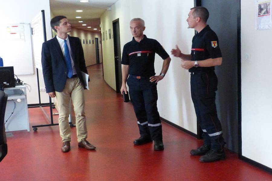 Visite du nouveau directeur de cabinet de la préfecture du Tarn