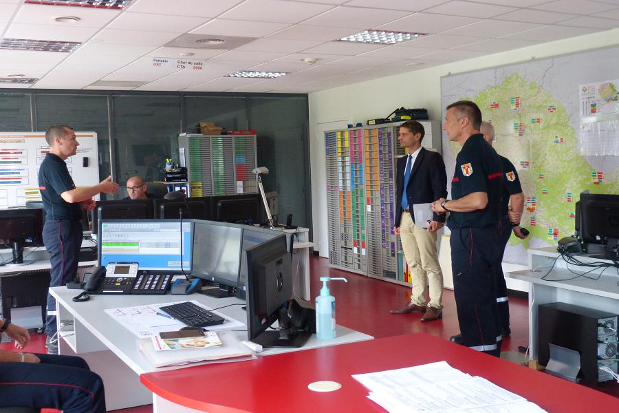 Visite du nouveau directeur de cabinet de la préfecture du Tarn