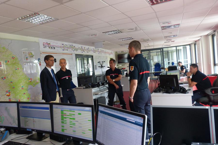 Visite du nouveau directeur de cabinet de la préfecture du Tarn