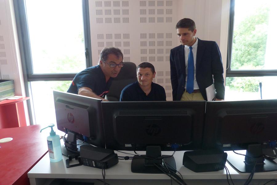 Visite du nouveau directeur de cabinet de la préfecture du Tarn