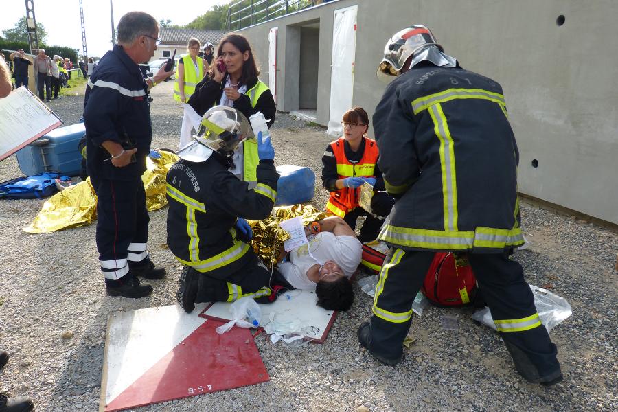 Exercice Nombreuses Victimes (NOVI) inter-services