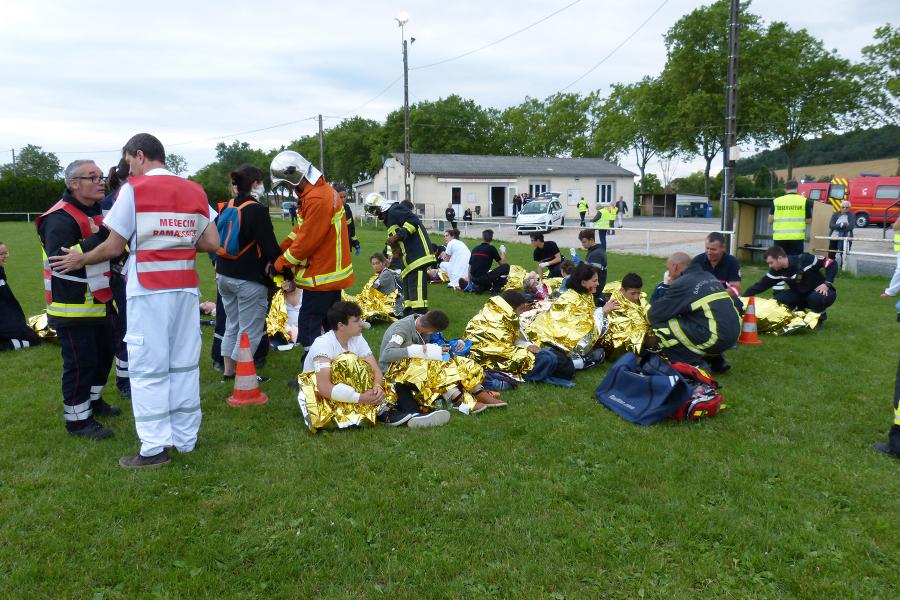 Exercice Nombreuses Victimes (NOVI) inter-services