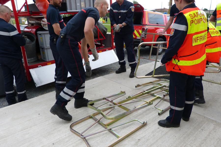 Exercice Nombreuses Victimes (NOVI) inter-services
