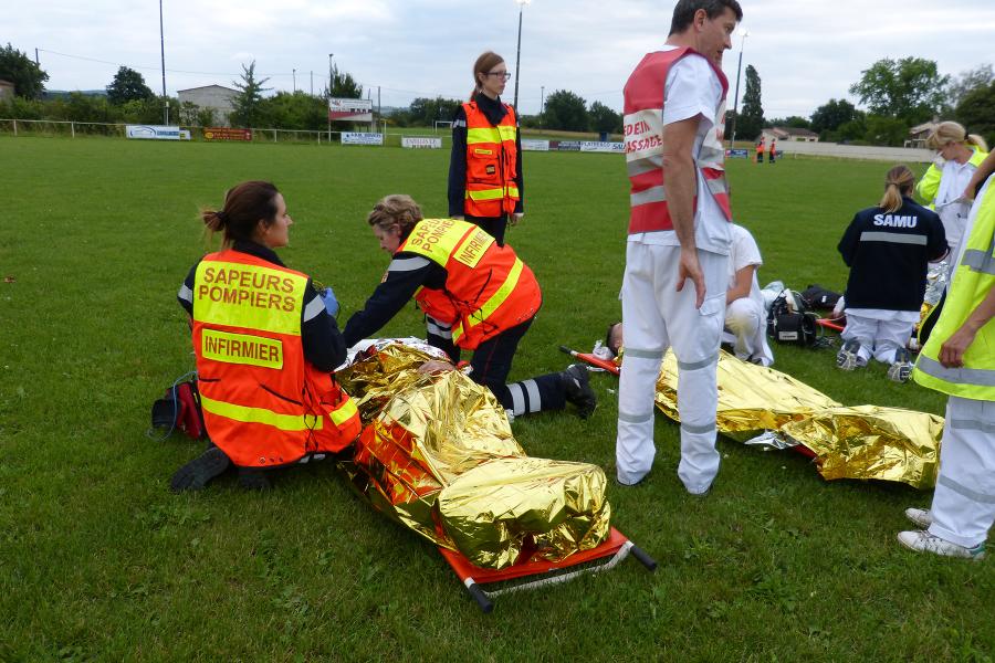 Exercice Nombreuses Victimes (NOVI) inter-services