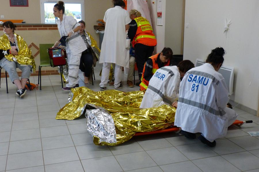 Exercice Nombreuses Victimes (NOVI) inter-services