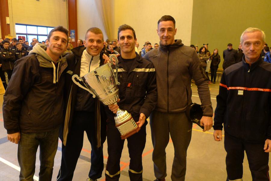 Parcours sportif des sapeurs-pompiers départemental à Cagnac-les-Mines et SDISathlon