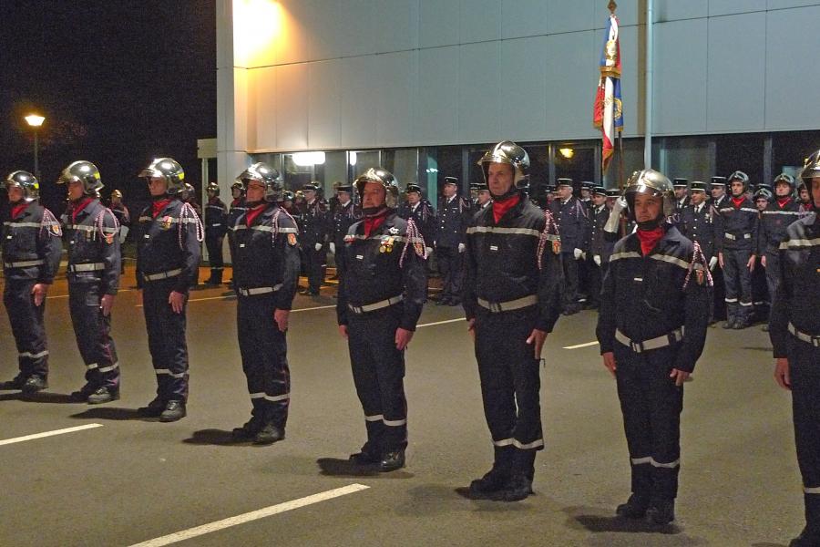 Sainte-Barbe célébrée par les sapeurs-pompiers Tarnais