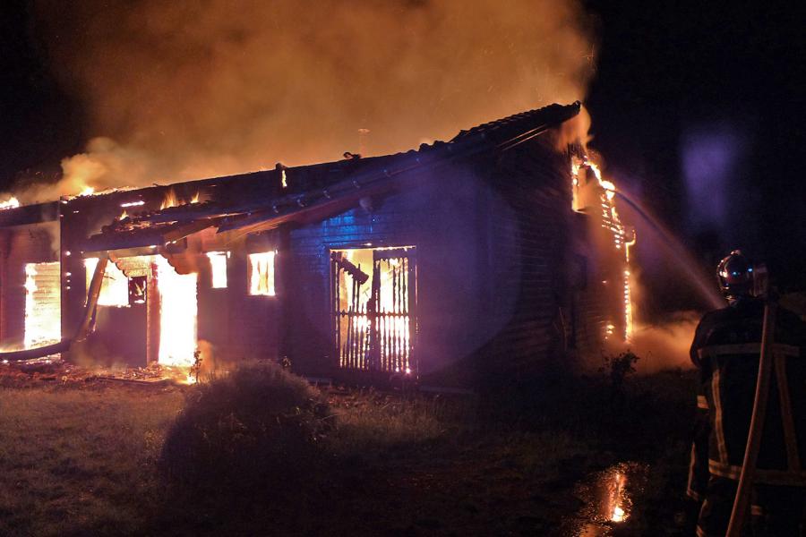 Feu d’habitation à Bournazel.