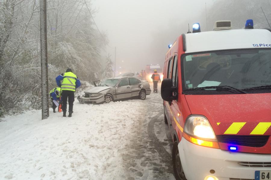 Accident de circulation sur la commune de Burlats