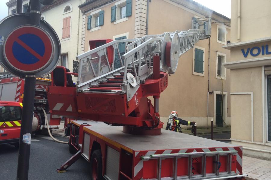 Feu d&#039;appartement à Mazamet