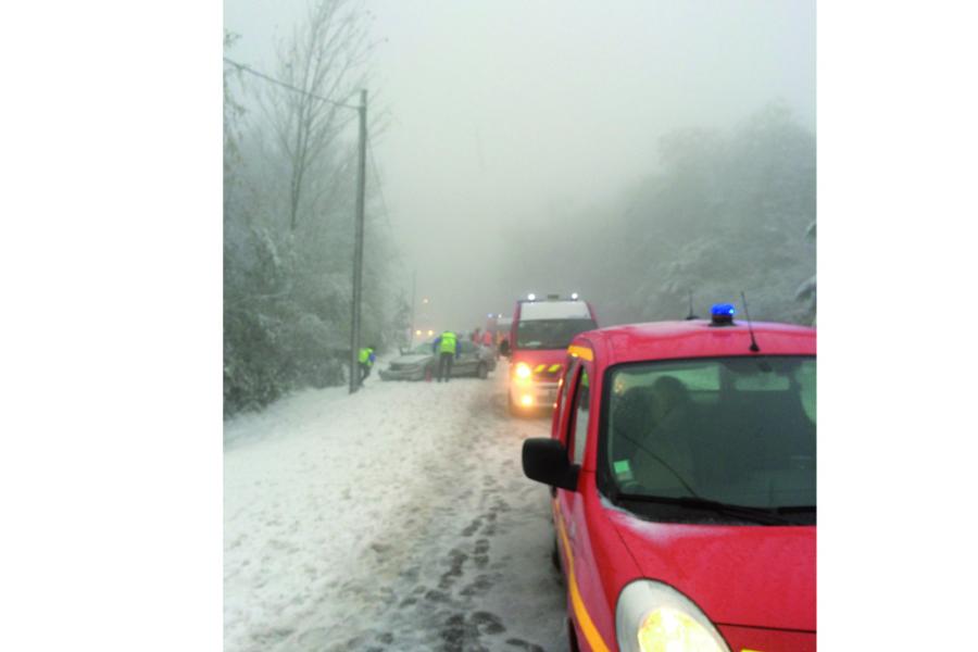 Accident de circulation sur la commune de Burlats