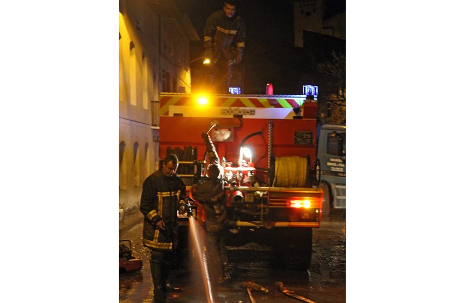 Crue de la rivière Tarn : les sapeurs-pompiers du SDIS 81 mobilisés