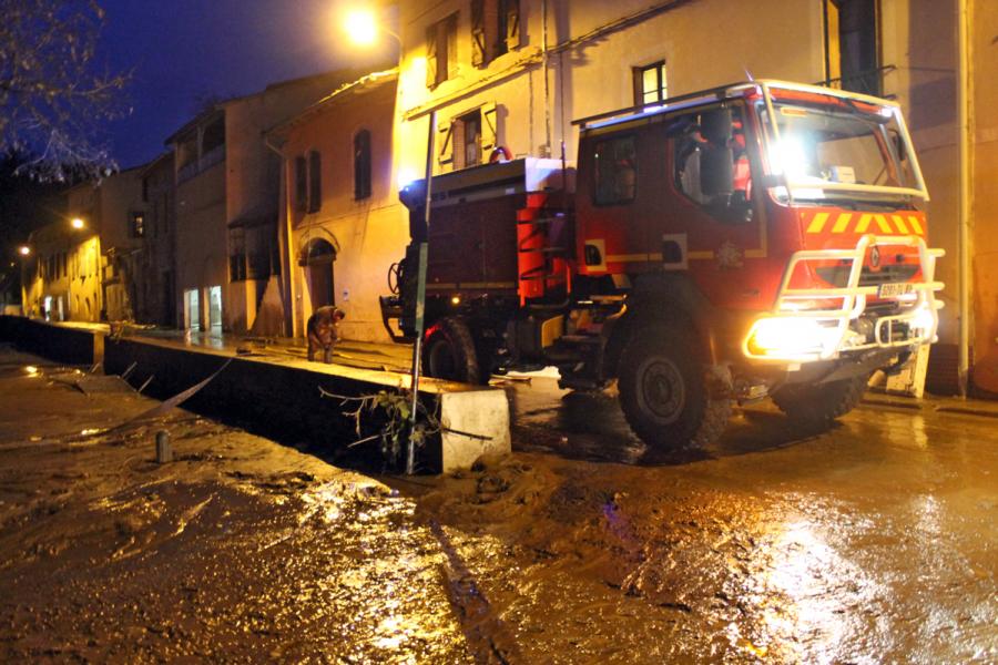 Crue de la rivière Tarn : les sapeurs-pompiers du SDIS 81 mobilisés