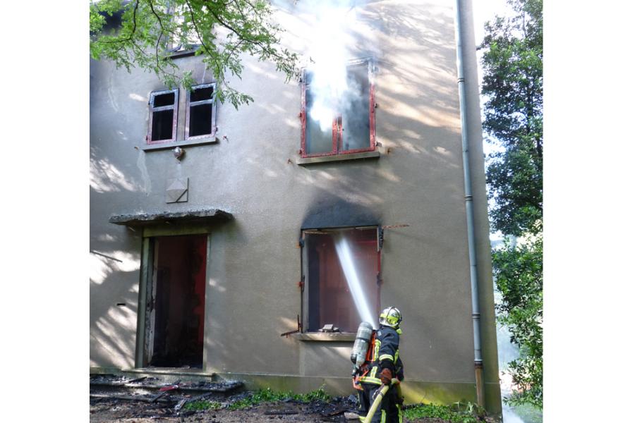Feu d&#039;habitation sur la commune de Mazamet