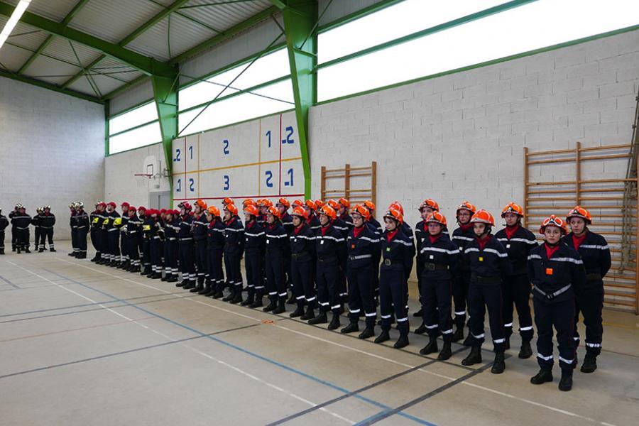 Sainte-Barbe du Groupement Nord et passation de commandement à Valence d&#039;Albigeois 